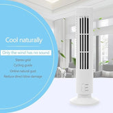 Portable USB Cooling Bladeless Air Conditioner Mini Cooling Cool Desk Tower Fan