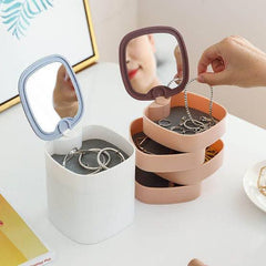 4 Layer Rotating Jewelry Organizer