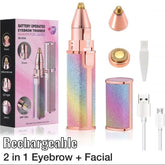 2-in-1 Perfect Touch Eyebrow Trimmer