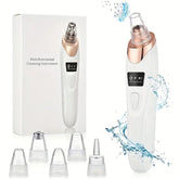 DermaClean 5-in-1 Rechargeable Pore & Blackhead Extractor