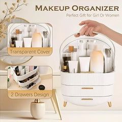 Makeup and skincare storage box