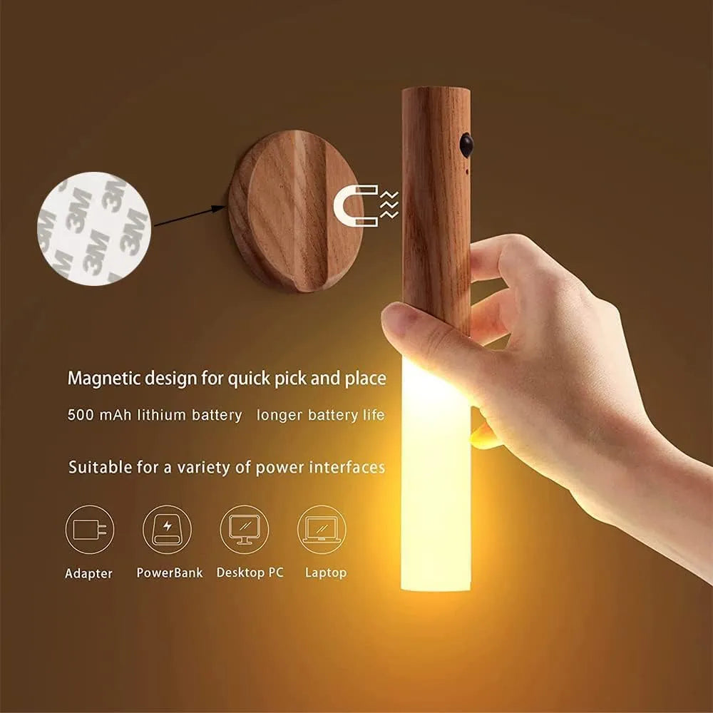 Portable Magnetic Motion Sensing Light