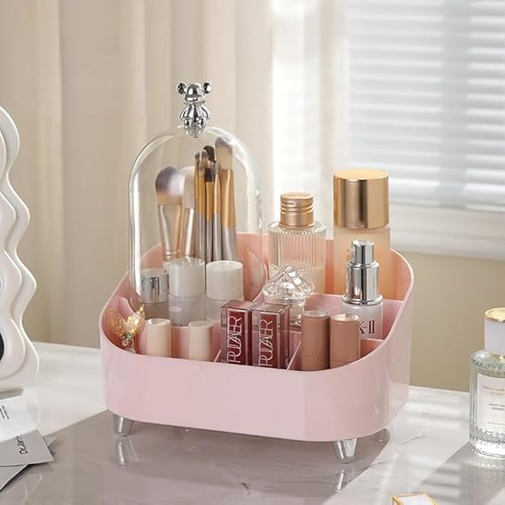 2 in 1 Brush Holder and Cosmetic Organizer