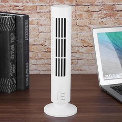 Portable USB Cooling Bladeless Air Conditioner Mini Cooling Cool Desk Tower Fan