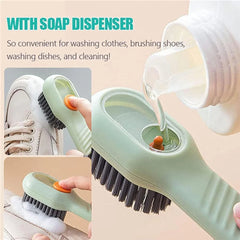 Multifunctional Soft  Cleaning Brush With Liquid Adding