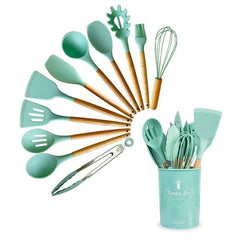 12 PCs Non stick Silicone Cooking Set