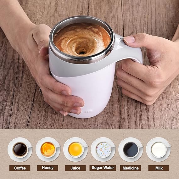 Self Stirring Coffee Mug