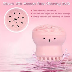 Silicone Octopus Face Cleaning Brush