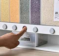 6 Grid Kitchen Dry Food Dispenser