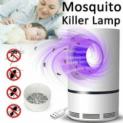 🦟 NOCTIVEX™ SilentGuard USB Mosquito Killing Lamp  Silent Operation • USB Powered • Chemical-Free Insect Control