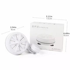Mini Portable Ultrasonic Turbine Washing Machine