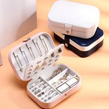 PU Leather Small Jewellery Storage Box
