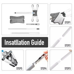 Twisted X Shape 360° Rotating Mop