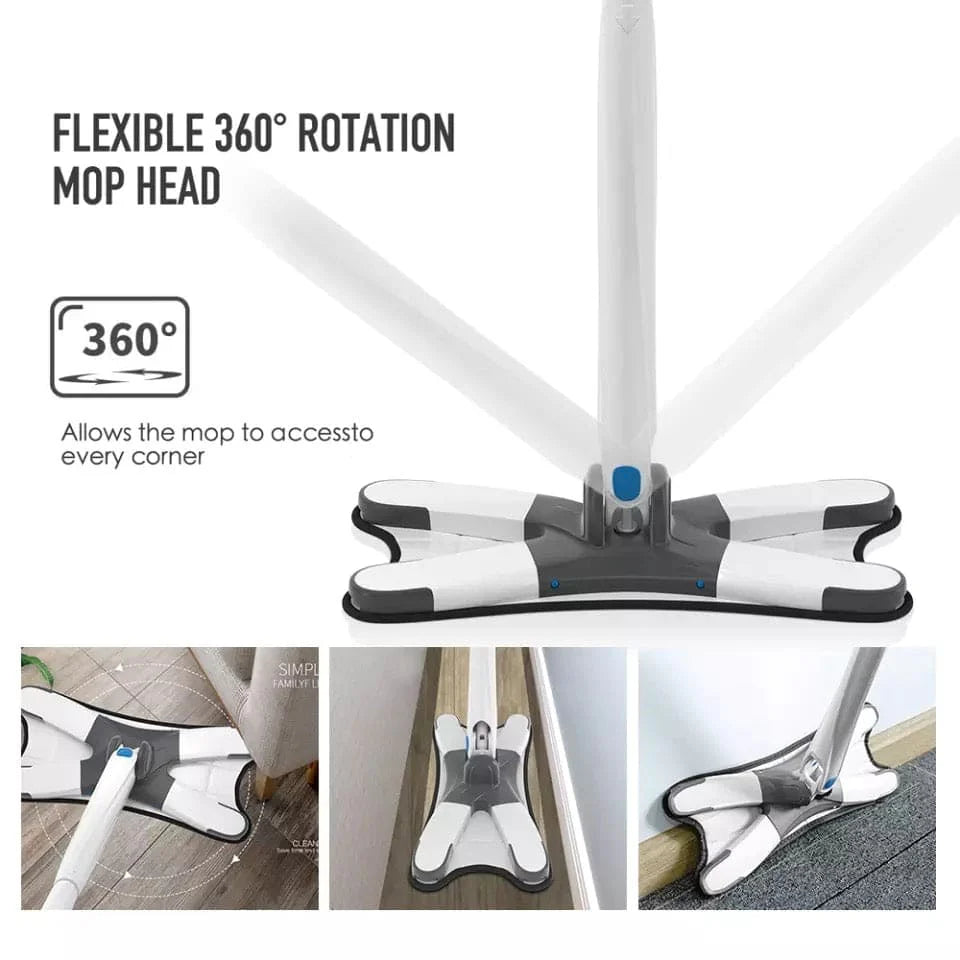 Twisted X Shape 360° Rotating Mop