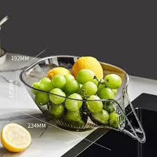 Draining Basket Fruits Vegetable Washing Basket for Salad Noodle Vegetable