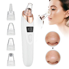 DermaClean 5-in-1 Rechargeable Pore & Blackhead Extractor