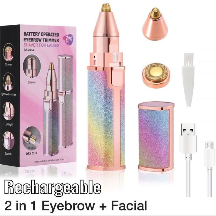 2-in-1 Perfect Touch Eyebrow Trimmer